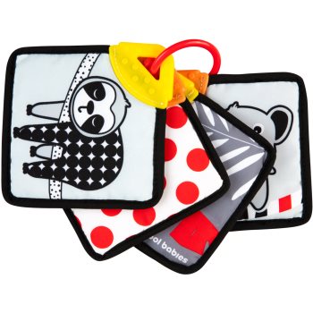 Canpol babies BabiesBoo Sensory Cards with Teether carte rotativă pentru dentiție - imagine 2